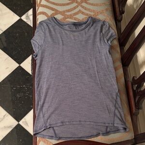 Lululemon athletic blue short sleeve size 6